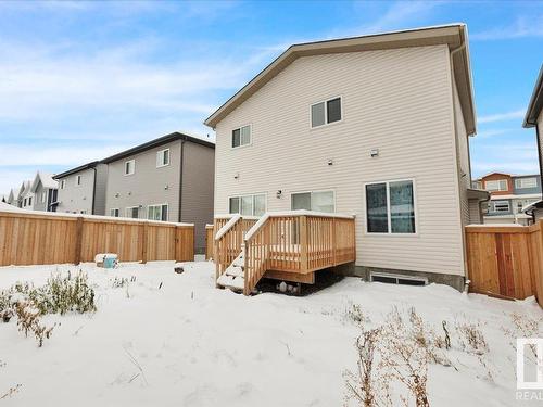 17234 9 Avenue, Edmonton, AB - Outdoor With Deck Patio Veranda With Exterior