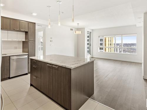 1404 9720 106 Street, Edmonton, AB - Indoor Photo Showing Kitchen