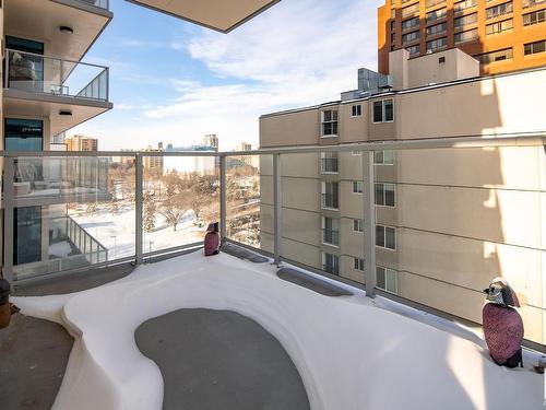 1404 9720 106 Street, Edmonton, AB - Outdoor With Balcony With Exterior