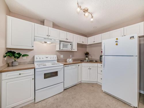 227 9525 162 Avenue, Edmonton, AB - Indoor Photo Showing Kitchen With Double Sink