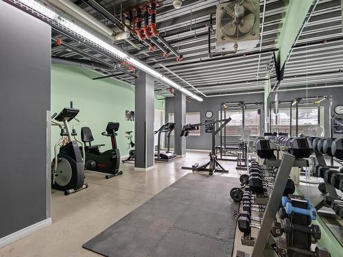 202 802 -12 Street, Cold Lake, AB - Indoor Photo Showing Gym Room