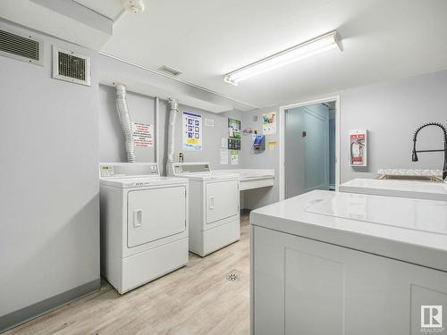 208 7805 159 Street, Edmonton, AB - Indoor Photo Showing Laundry Room