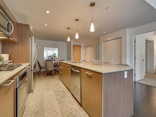 303 2510 109 Street, Edmonton, AB - Indoor Photo Showing Kitchen With Upgraded Kitchen