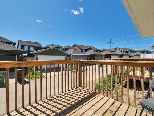 47 603 Orchards Boulevard, Edmonton, AB - Outdoor With Deck Patio Veranda With Exterior