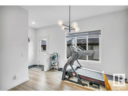 20738 99B Avenue, Edmonton, AB - Indoor Photo Showing Gym Room