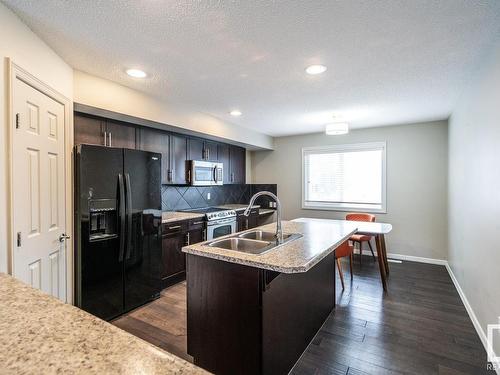 75 2336 Aspen Trail, Sherwood Park, AB - Indoor Photo Showing Kitchen With Double Sink With Upgraded Kitchen