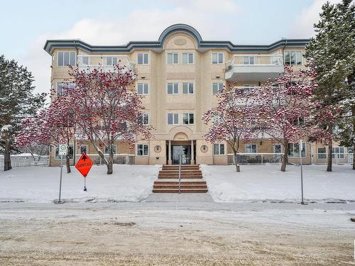 212 10610 76 Street Nw, Edmonton, AB - Outdoor With Balcony With Facade