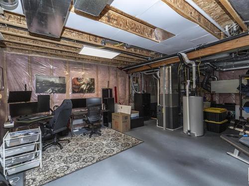 605 Howatt Drive, Edmonton, AB - Indoor Photo Showing Basement