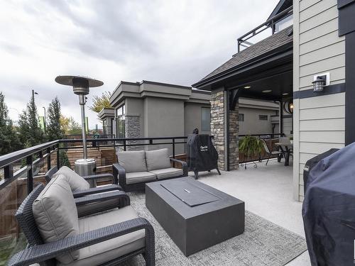 605 Howatt Drive, Edmonton, AB - Outdoor With Deck Patio Veranda With Exterior