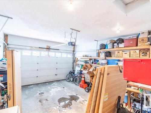 674 Kananaskis Drive, Devon, AB - Indoor Photo Showing Garage