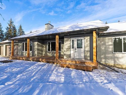 311 55504 Rr 13, Rural Lac Ste. Anne County, AB - Outdoor With Deck Patio Veranda