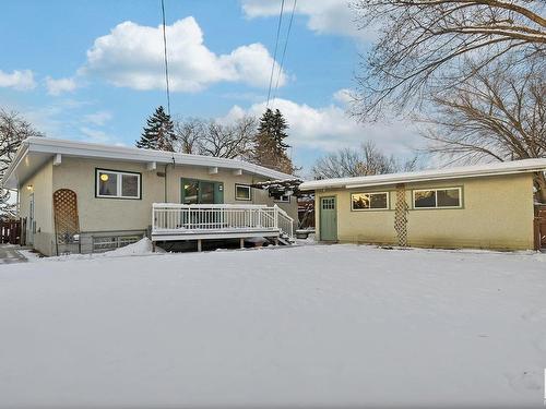 5719 114A Street, Edmonton, AB - Outdoor With Deck Patio Veranda