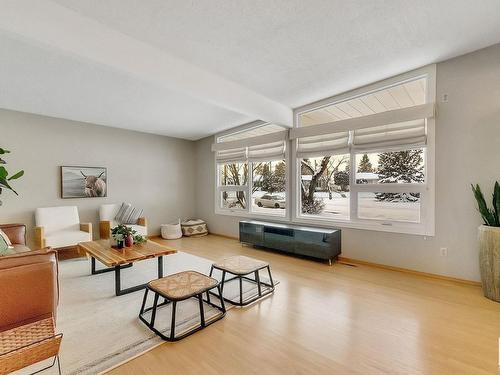 5719 114A Street, Edmonton, AB - Indoor Photo Showing Living Room