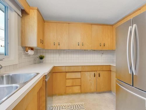 5719 114A Street, Edmonton, AB - Indoor Photo Showing Kitchen With Double Sink