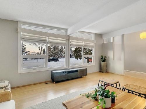 5719 114A Street, Edmonton, AB - Indoor Photo Showing Living Room