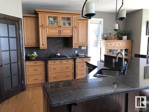 61314 Rr 463, Rural Bonnyville M.D., AB - Indoor Photo Showing Kitchen With Double Sink