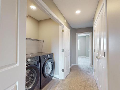 3704 2 St, Edmonton, AB - Indoor Photo Showing Laundry Room