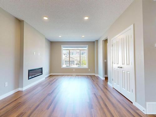 3704 2 St, Edmonton, AB - Indoor With Fireplace