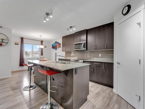 4403 5 Street, Edmonton, AB - Indoor Photo Showing Kitchen With Upgraded Kitchen