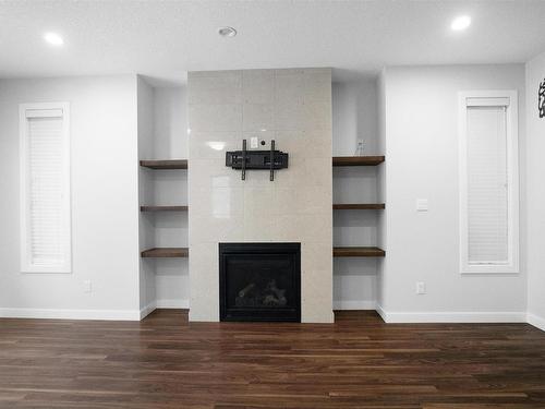 12212 124 Street, Edmonton, AB - Indoor With Fireplace