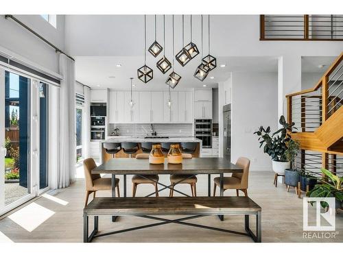 5819 28 Street, Rural Leduc County, AB - Indoor Photo Showing Dining Room