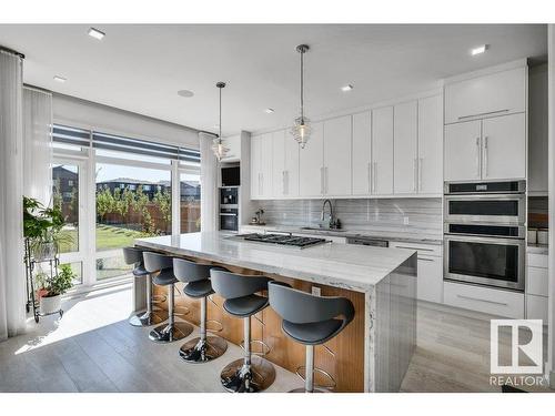 5819 28 Street, Rural Leduc County, AB - Indoor Photo Showing Kitchen With Upgraded Kitchen