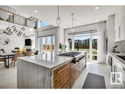 5819 28 Street, Rural Leduc County, AB - Indoor Photo Showing Kitchen With Upgraded Kitchen