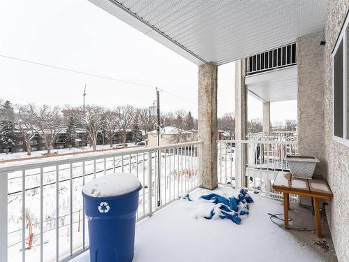 304 10524 77 Avenue, Edmonton, AB - Outdoor With Balcony With Exterior