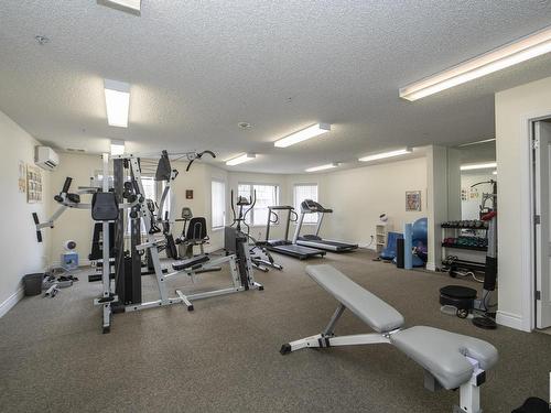 417 2420 108 Street Nw, Edmonton, AB - Indoor Photo Showing Gym Room