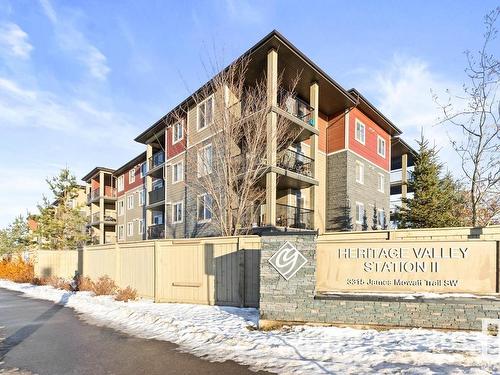 337 3315 James Mowatt Trail, Edmonton, AB - Outdoor With Balcony