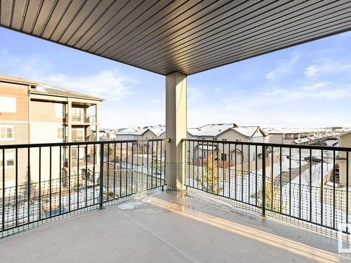 337 3315 James Mowatt Trail, Edmonton, AB - Outdoor With Balcony With Exterior