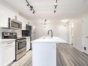 315 105 Ambleside Drive, Edmonton, AB  - Indoor Photo Showing Kitchen With Stainless Steel Kitchen With Upgraded Kitchen 