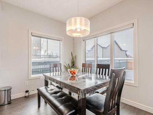 1038 Daniels Loop, Edmonton, AB - Indoor Photo Showing Dining Room