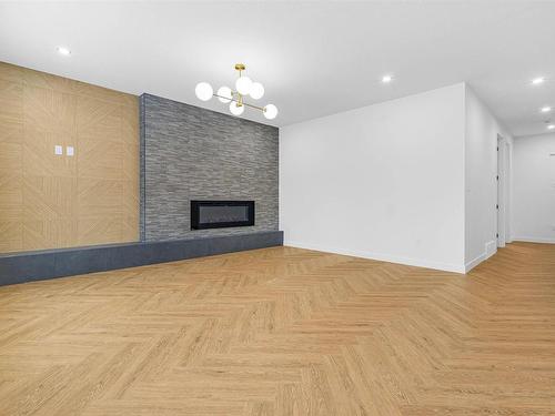 244 166 Avenue, Edmonton, AB - Indoor With Fireplace