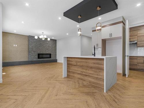 244 166 Avenue, Edmonton, AB - Indoor Photo Showing Kitchen