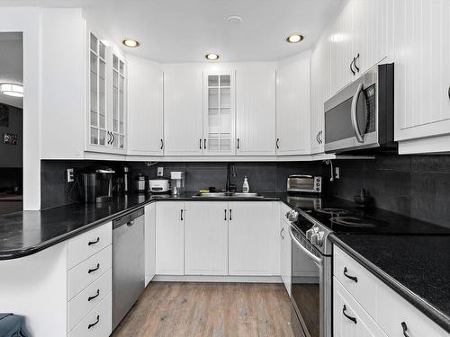 3016 108 Street, Edmonton, AB - Indoor Photo Showing Kitchen With Double Sink