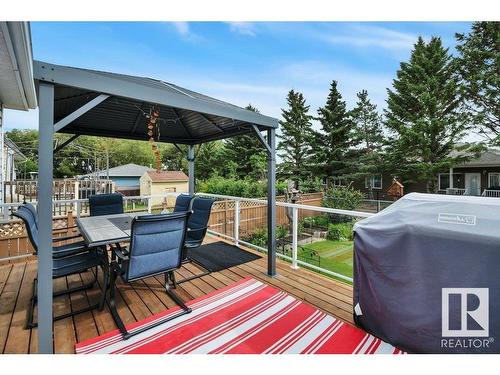 229 Northmount Drive, Wetaskiwin, AB - Outdoor With Deck Patio Veranda