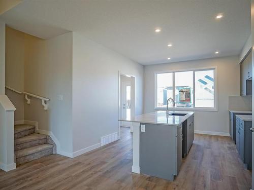 21 Westpark Drive, Fort Saskatchewan, AB - Indoor Photo Showing Kitchen