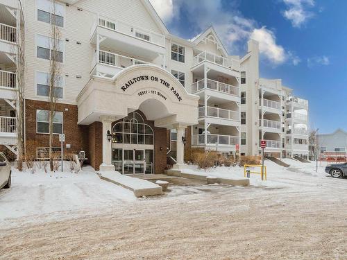 209 10311 111 Street, Edmonton, AB - Outdoor With Balcony With Facade