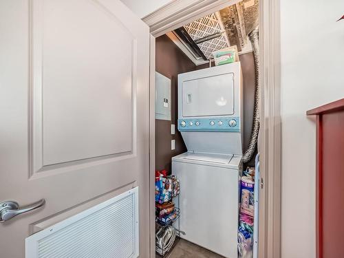 344 10121 80 Avenue, Edmonton, AB - Indoor Photo Showing Laundry Room