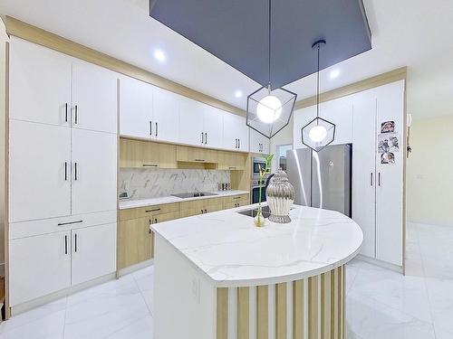 4202 38A Street, Beaumont, AB - Indoor Photo Showing Kitchen