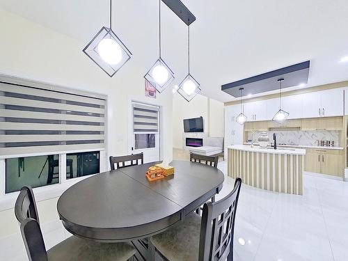 4202 38A Street, Beaumont, AB - Indoor Photo Showing Dining Room