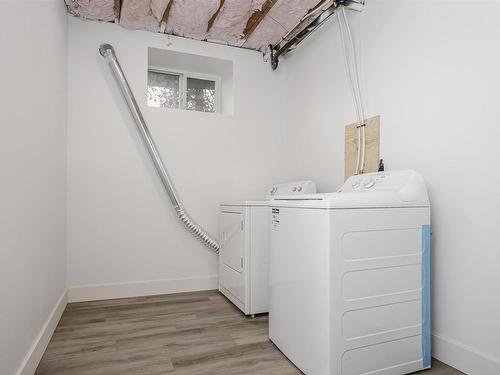 12222 83 Street, Edmonton, AB - Indoor Photo Showing Laundry Room