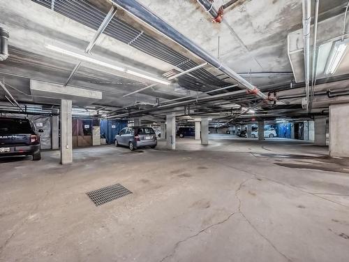 345 4827 104A Street, Edmonton, AB - Indoor Photo Showing Garage