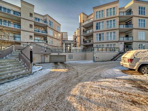 345 4827 104A Street, Edmonton, AB - Outdoor With Balcony With Facade