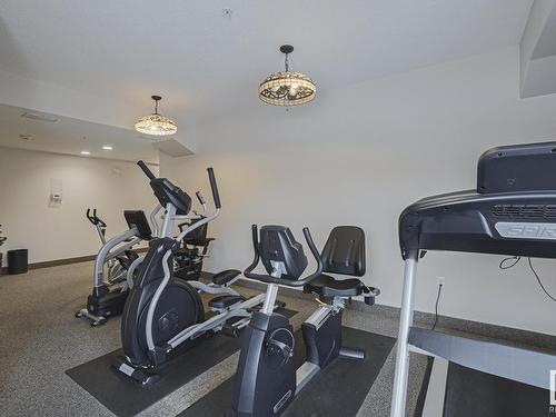 112 14259 50 Street, Edmonton, AB - Indoor Photo Showing Gym Room