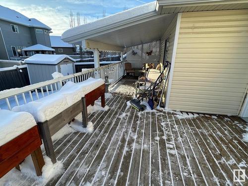 26 Willowdale Place, Stony Plain, AB - Outdoor With Deck Patio Veranda With Exterior