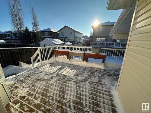 26 Willowdale Place, Stony Plain, AB - Outdoor With Deck Patio Veranda With Exterior