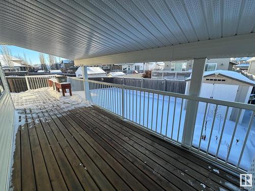 26 Willowdale Place, Stony Plain, AB - Outdoor With Deck Patio Veranda With Exterior