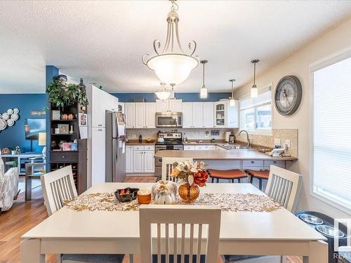 3608 41 Street, Leduc, AB - Indoor Photo Showing Dining Room